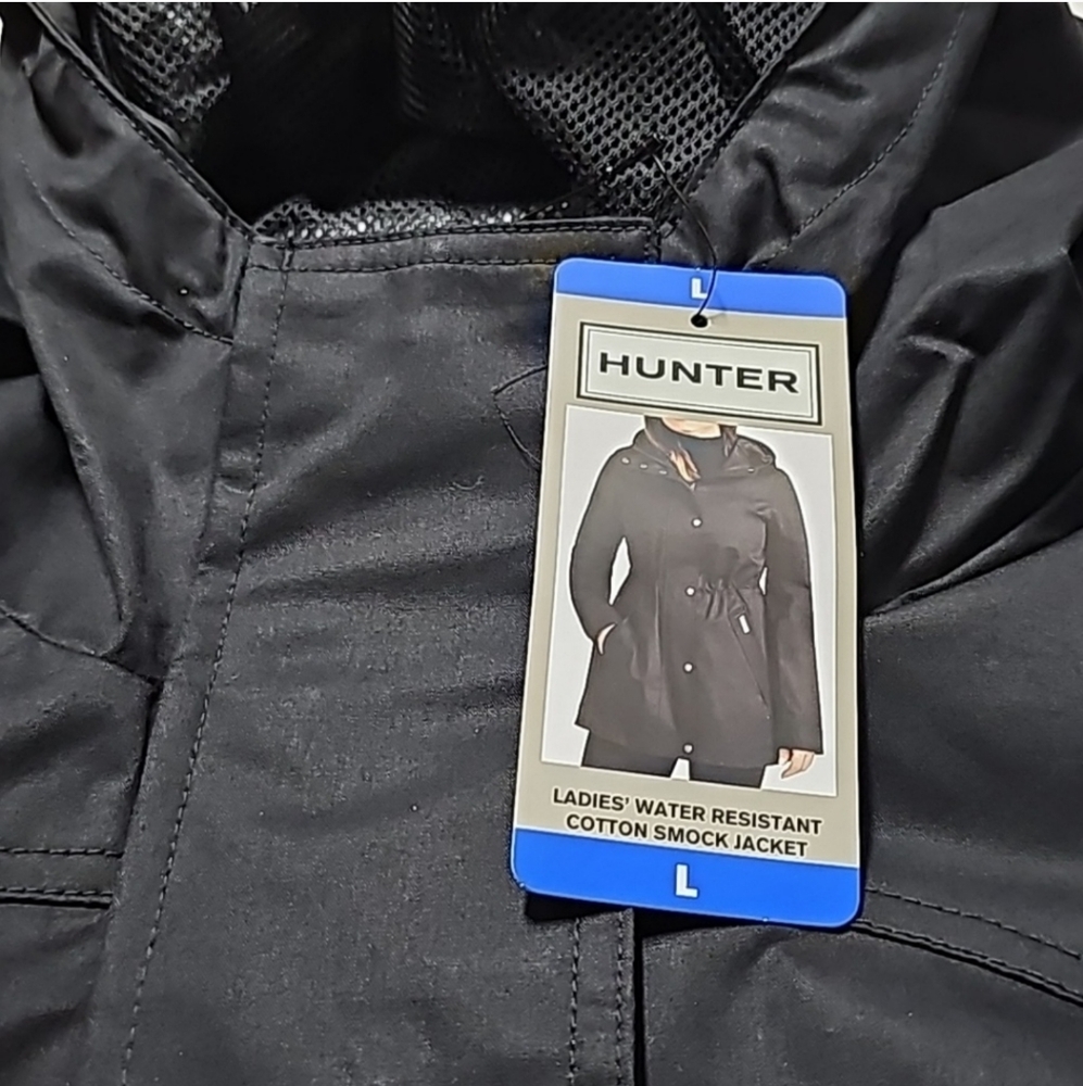 Hunter Ladies' water-resistant cotton smock jacket nwt - Picture 7 of 8